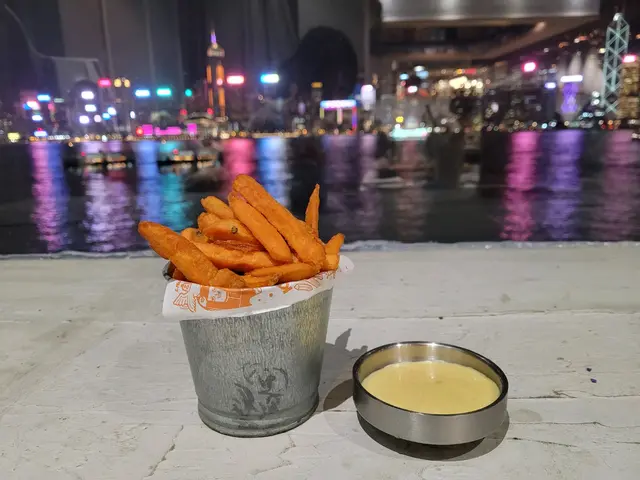 番薯條配柚子蜜糖醬