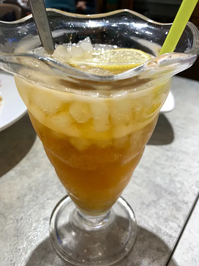 柚子氣泡茶(跟餐)