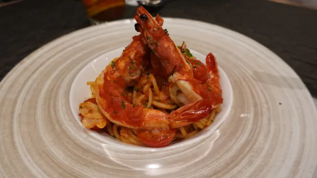 香辣虎蝦意大利粉