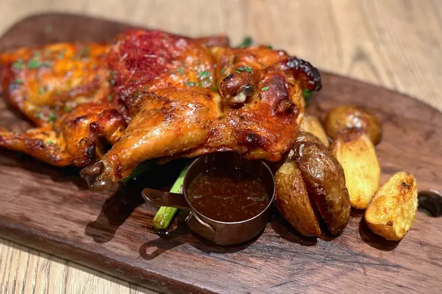 燒法國黃油全雞