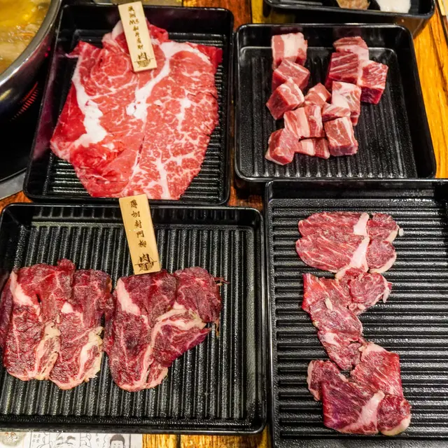 安格斯一口牛, 薄切封門柳, 澳洲M5和牛牛肩胛