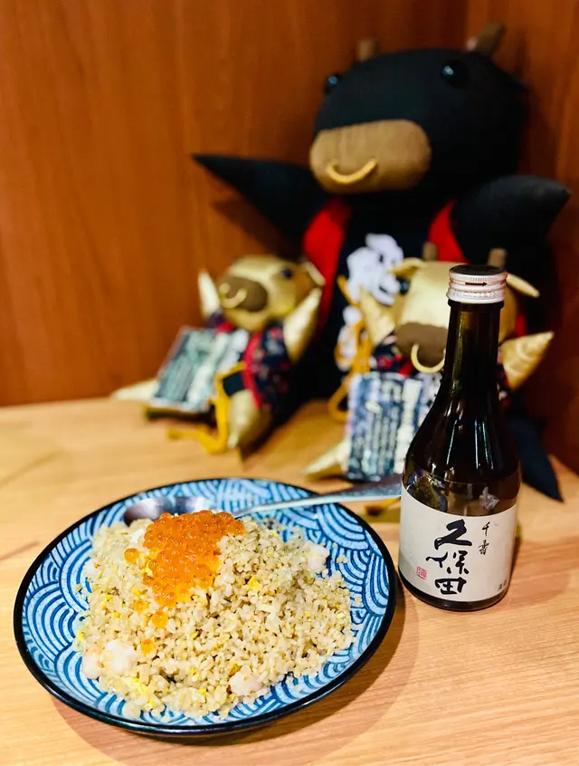 三文魚子海膽炒飯