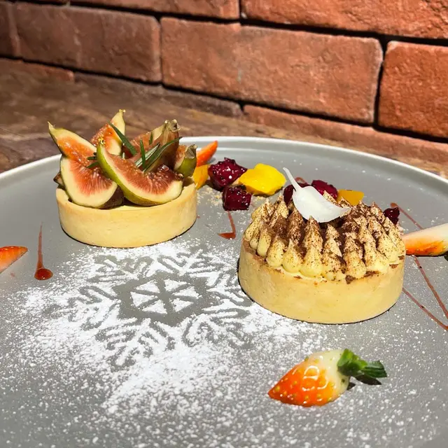 無花果撻+意大利芝士撻