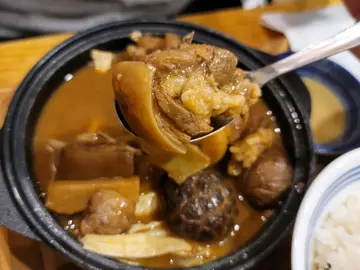 古法黑草羊腩定食