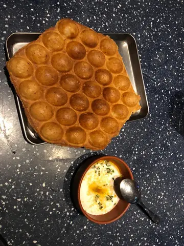 SOURDOUGH EGG WAFFLE