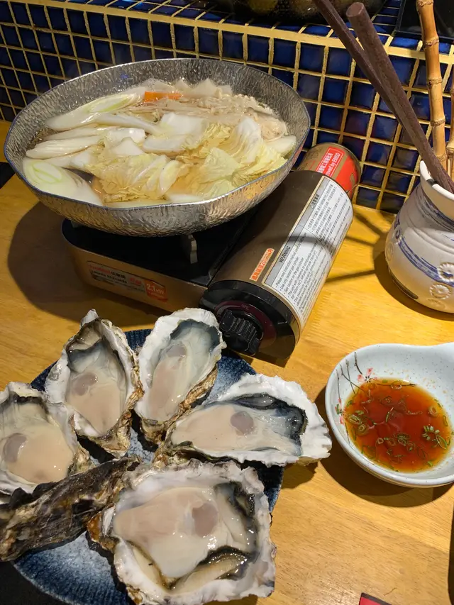 呢碟北海道生蠔超肥美，最愛一啖咬落去口感