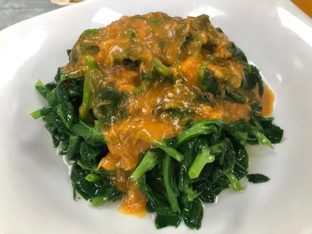 蟹粉炒豆苗