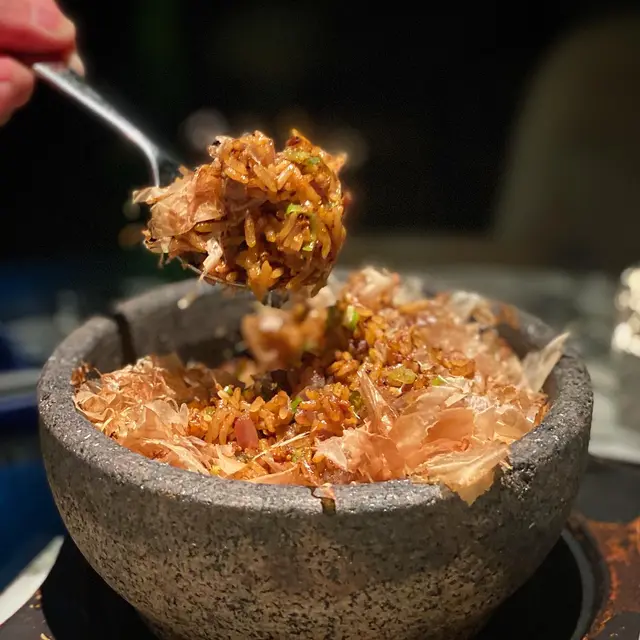 石鍋葱香鵝肝和牛炒飯