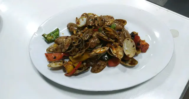 豉椒炒花甲