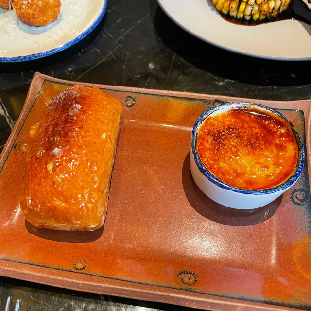 Foie gras creme brulee