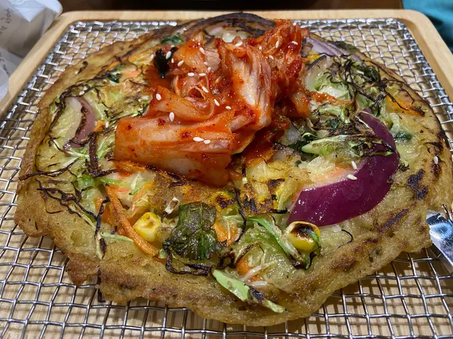 韓式煎雜菜蝦餅