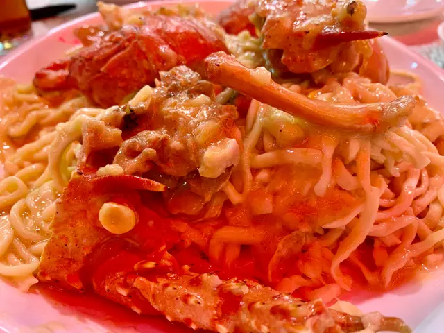 芝士波龍伊麵底