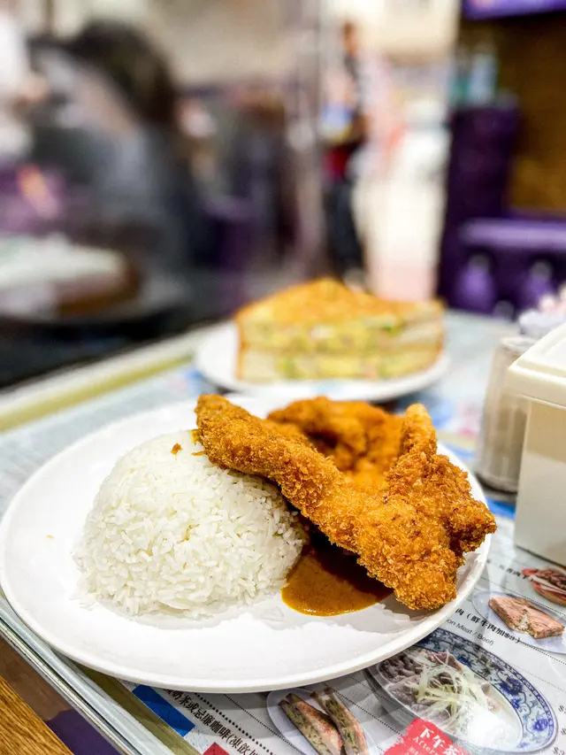 馬來咖喱吉列豬扒飯