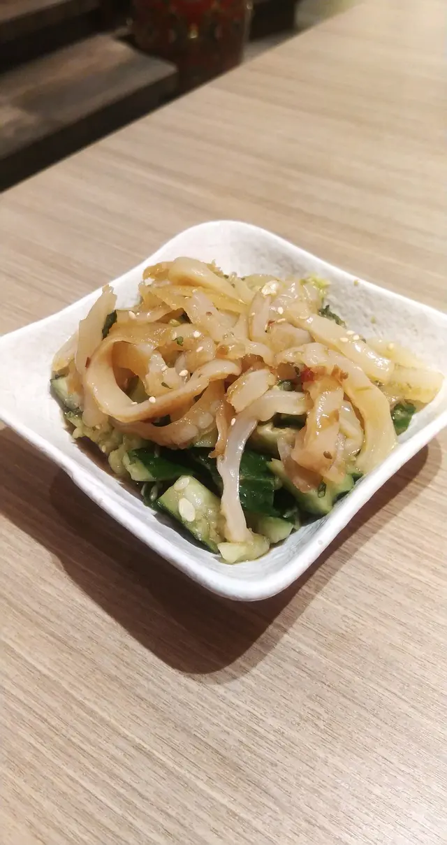 青瓜拌海蜇