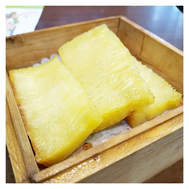 口感煙韌彈牙，散發淡淡椰香，食落甜而不膩。😉