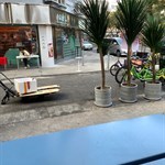 望出去店外環境