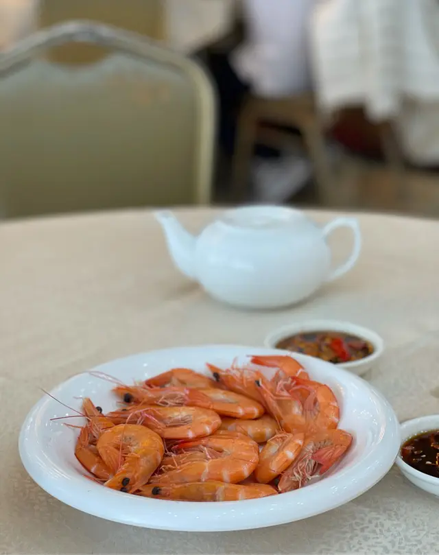 白灼海生蝦