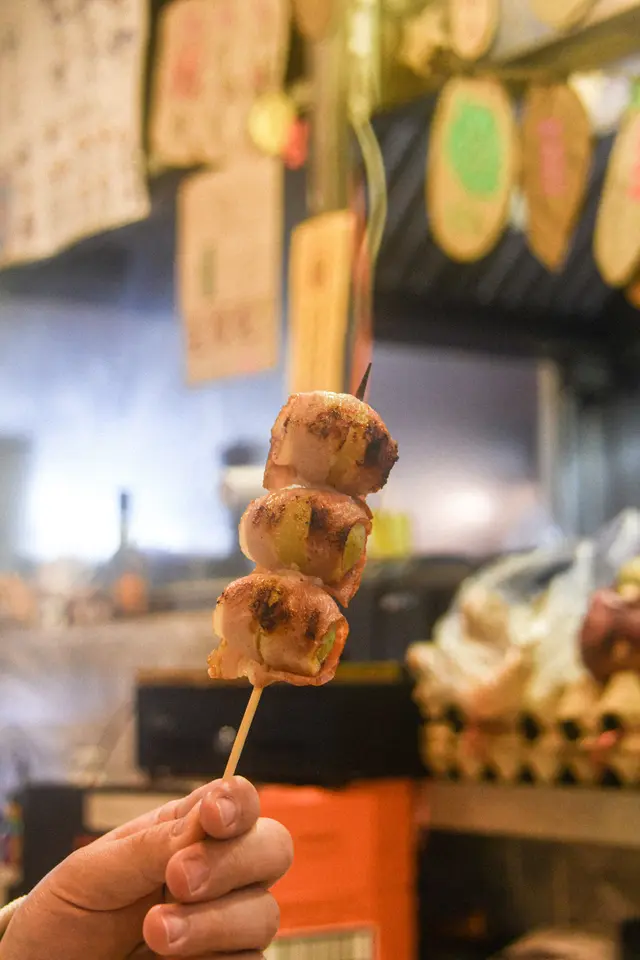 燒青提子煙肉卷