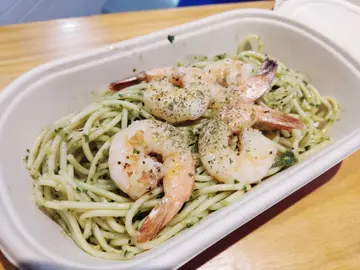 香草大蝦意粉
