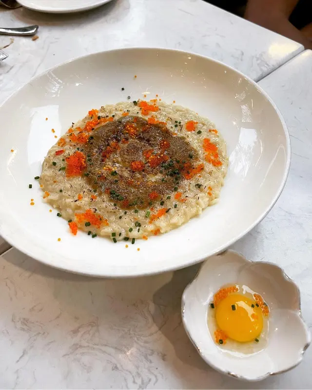 意大利飯好creamy 蟹膏燒後更香更濃味 加埋粒粒蟹子 好有口感 真係勁好味😋