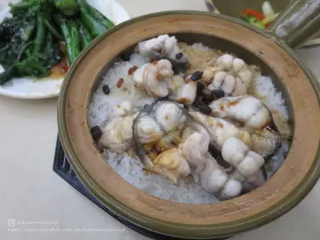 蒜蓉白鱔煲仔飯