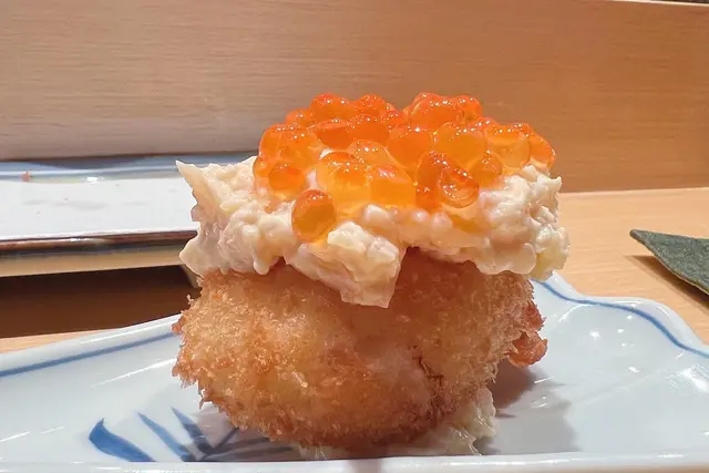 帶子三文魚籽