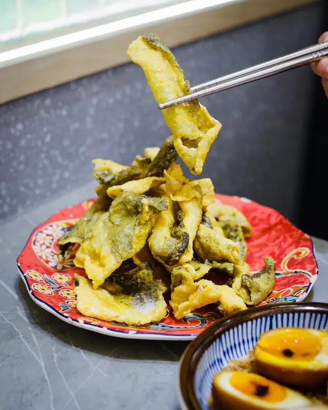 新加坡鹹蛋黄魚皮