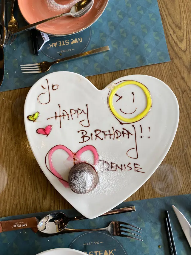 全場最滿意，就係呢個可以寫低心意嘅心太軟；其他無影相，因為不值一提！