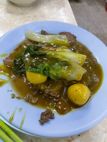 牛膀魚蛋雙拼咖喱汁底