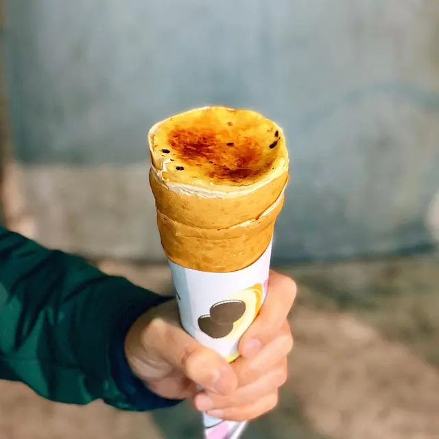 焦糖燉蛋雪糕班戟