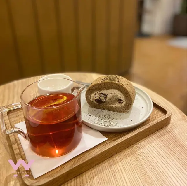 大紅袍黑糖麻糬蛋糕卷 $52