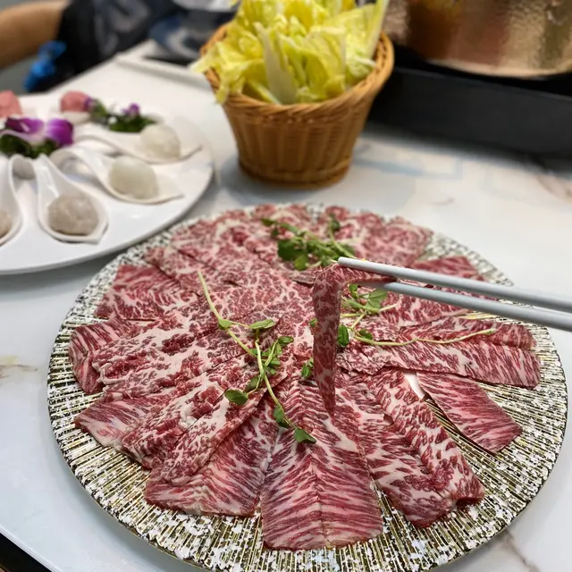 上等手切牛腹肉