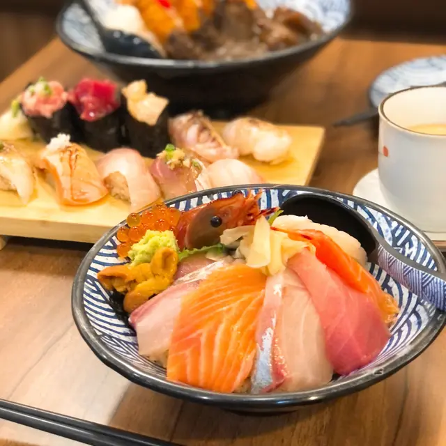 特上北海丼