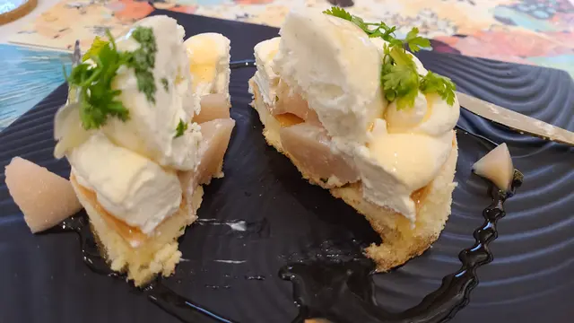 日本楓糖洋梨班戟