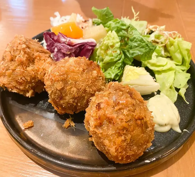 自家製吉列和牛芝士丸