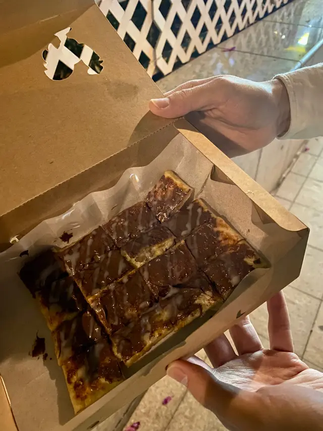 Nutella榛子醬香蕉煎餅