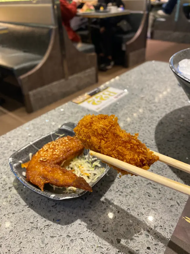 吉列蠔+芝麻雞翼