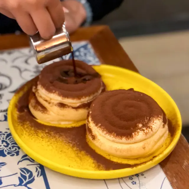 提拉米蘇日式梳乎厘鬆餅