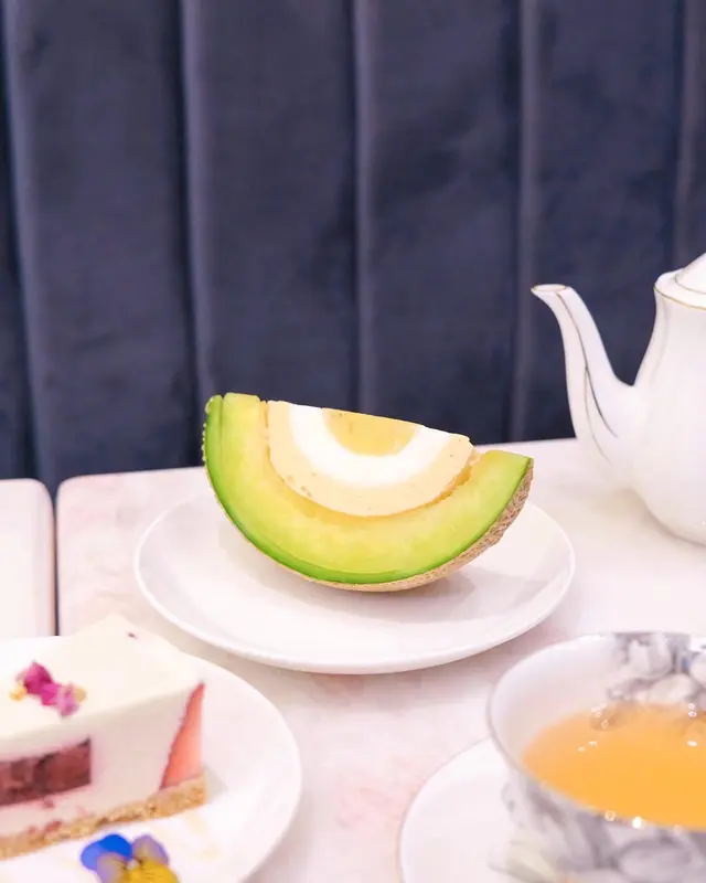 日本蜜瓜希臘乳酪芝士蛋糕