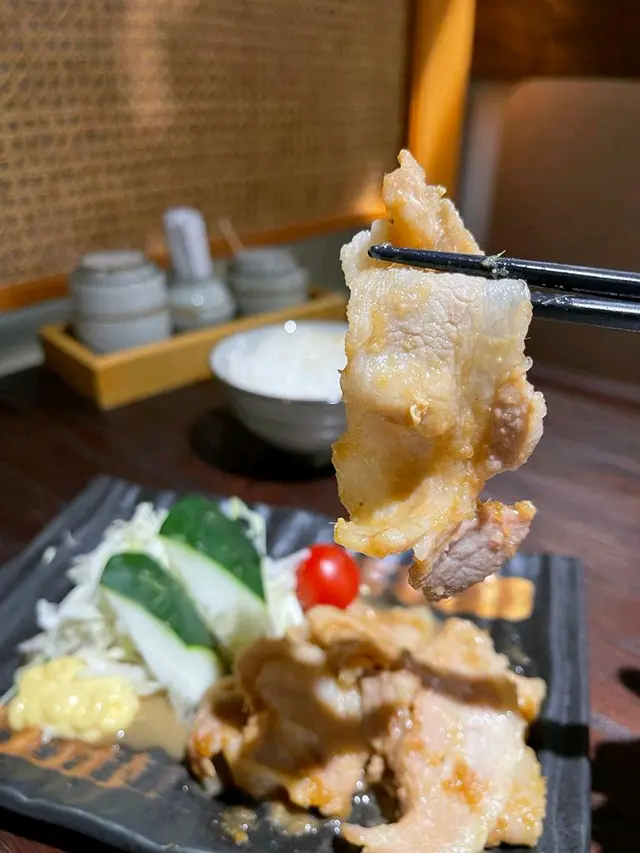 豚肉生薑燒定食