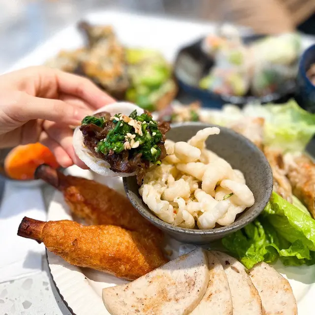 五拼小食拼盤