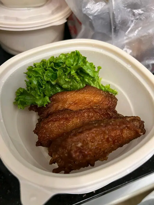 炸蝦醬雞翼