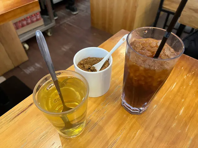 冷&熱黑糖菊花茶