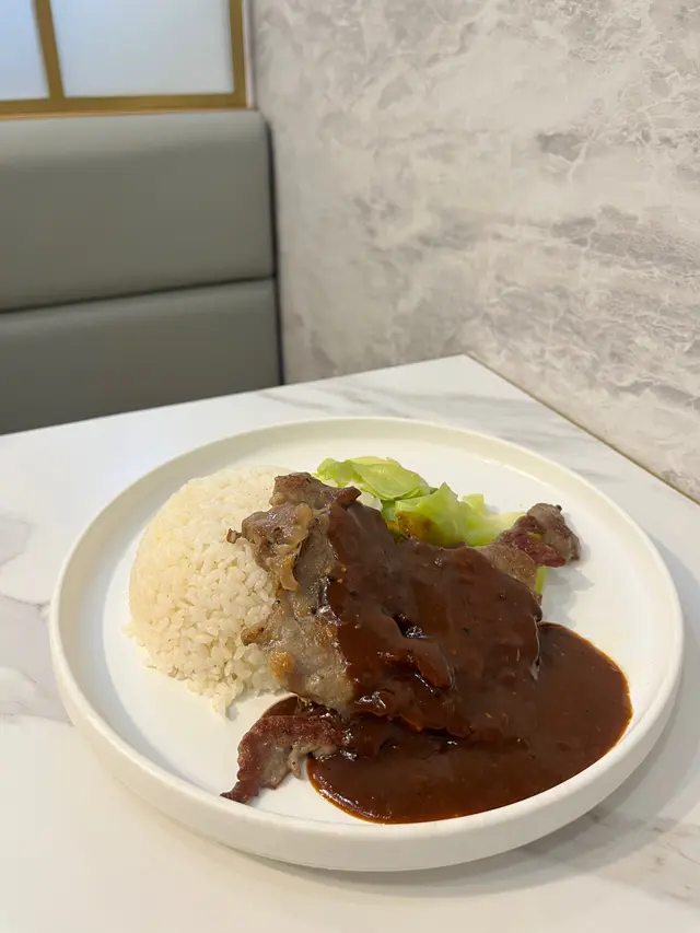 紐西蘭牛扒配飯