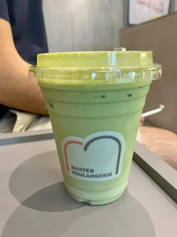 Iced  matcha  latte