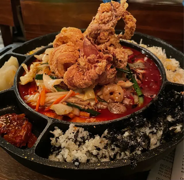 將啲炸魷魚配合埋啲水牛車打芝士食簡直人間美食🤤