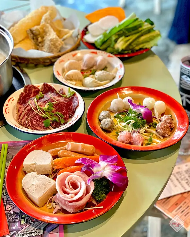 兩丁友打邊爐套餐