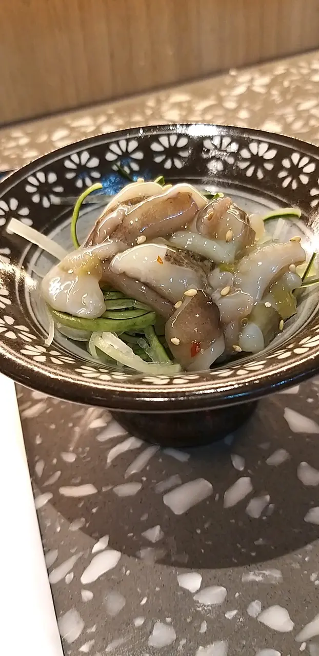 前菜:芥辣八爪魚