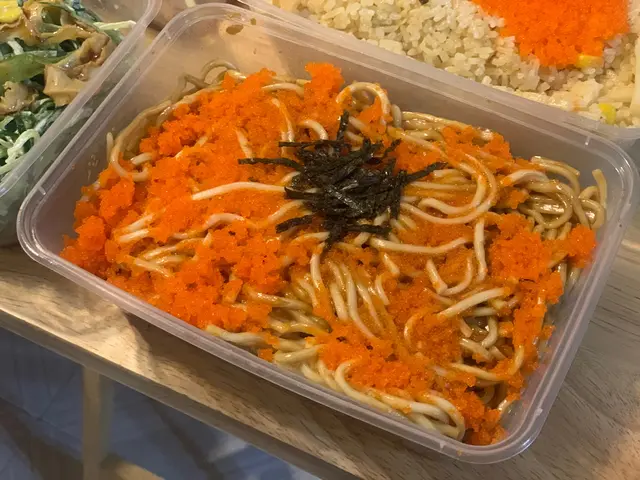 爆多蟹籽冷麵
