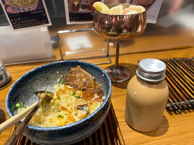 鵝肝飯 凍奶茶